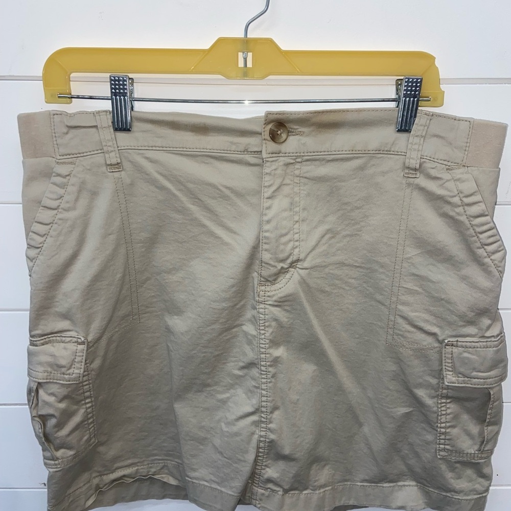 ❤️ Lee womens Beige Cargo Skort size 14